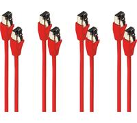 shiverpeaks BS08-41004-4 Câble réseau rouge 0,25 m Cat8.1 F/FTP (FFTP) (BS08-41004-4)