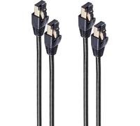 shiverpeaks BS08-41005-2 Câble réseau noir 0,25 m Cat8.1 F/FTP (FFTP) (BS08-41005-2)