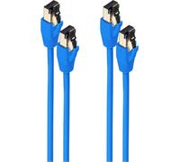 shiverpeaks BS08-41081-2 Câble réseau bleu 15 m Cat8.1 F/FTP (FFTP) (BS08-41081-2)
