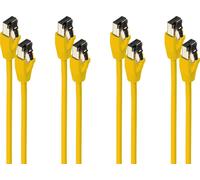 shiverpeaks BS08-41082-4 Câble réseau jaune 15 m Cat8.1 F/FTP (FFTP) (BS08-41082-4)