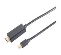 shiverpeaks BS10-53045 câble vidéo et adaptateur 3 m Mini DisplayPort HDMI Noir