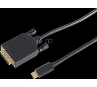shiverpeaks BS10-58045 Adaptateur de câble vidéo 3 m DVI-D USB type-C noir (BS10-58045)