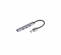 shiverpeaks BS13-50001 hub & concentrateur USB 3.2 Gen 1 (3.1 Gen 1) Type-A 5000 Mbit/s Aluminium, Noir