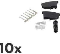 shiverpeaks BS72020-SET10 Connecteur de fil TAE N noir (BS72020-SET10)