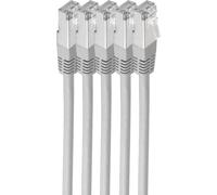 shiverpeaks BS75711-H0.25-SET5 Câble réseau gris 0,25 m Cat6 S/FTP (S-STP) (BS75711-H0.25-SET5)