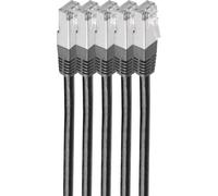 shiverpeaks BS75711-H0.25S-SET5 Câble réseau noir 0,25 m Cat6 S/FTP (S-STP) (BS75711-H0.25S-SET5)