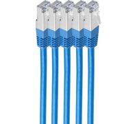 shiverpeaks BS75711-H0.5B-SET5 Câble réseau bleu 0,5 m Cat6 S/FTP (S-STP) (BS75711-H0.5B-SET5)