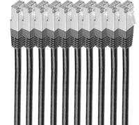 shiverpeaks BS75711-H0.5S-SET10 Câble réseau noir 0,5 m Cat6 S/FTP (S-STP) (BS75711-H0.5S-SET10)
