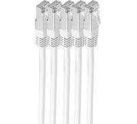 shiverpeaks BS75711-H0.5W-SET5 Câble réseau blanc 0,5 m Cat6 S/FTP (S-STP) (BS75711-H0.5W-SET5)