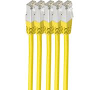 shiverpeaks BS75711-H0.5Y-SET5 Câble réseau jaune 0,5 m Cat6 S/FTP (S-STP) (BS75711-H0.5Y-SET5)