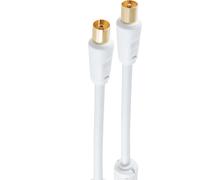 shiverpeaks BS80403 Câble coaxial 2,5 m coaxial blanc (BS80403)