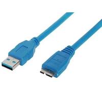 shiverpeaks câble micro USB 3.0, USB-A - micro USB-B 0,5 m