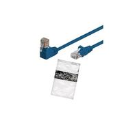 shiverpeaks Câble patch BASIC-S cat. 6 S/FTP 1x Coudé bleu 3,00 m