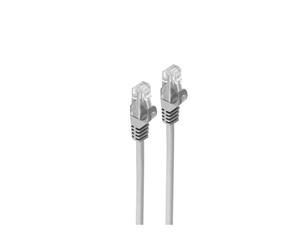 shiverpeaks® - Câble réseau ASIC-S RJ45 U/UTP avec câble brut CAT 7, 0,50 m, gris.