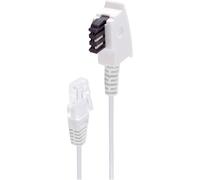 Shiverpeaks DSL Câble de raccordement [1x TAE F mâle - 1x RJ45 mâle] 10 m blanc
