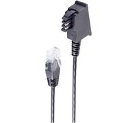 Shiverpeaks DSL Câble de raccordement [1x TAE F mâle - 1x RJ45 mâle] 10 m noir