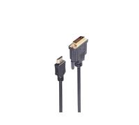 'shiverpeaks Jeu de bs77485 Basic S HDMI Câble DVI-D 24 + 1, 5 m
