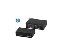 shiverpeaks professional switch hdmi, 2 entrées, 1 sortie noir