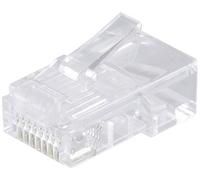 Shiverpeaks Réseau Shiverpeaks BASIC-S fiche modulaire RJ45 8 pôles, 8 contacts occupés, contacts dorés VE 10 BS72051-10 mâle
