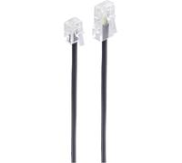 Shiverpeaks RNIS Câble de raccordement [1x RJ11 mâle 6P4C - 1x RJ45 mâle 8P4C] 15 m noir