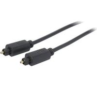 ShiverPeaks S/CONN maximum connectivity Câble à fibre optique 4,0mm, Toslink mâle vers Toslink mâle, 1,5m (69004-1.5)