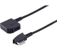 ShiverPeaks S/CONN maximum connectivity Rallonge téléphonique TAE N mâle vers TAE N femelle, 6 fils, 3,0m (70213-6/6)
