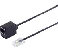 ShiverPeaks S/CONN maximum connectivity RJ ISDN modulaire Rallonge téléphonique Western mâle 8/4 vers Western femelle 8/4, 10,0m (70230-8/4)
