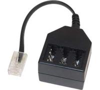 ShiverPeaks S/CONN maximum connectivity Téléphone RNIS Adaptateur Western mâle 6/4 vers TAE femelle NFN, 0,2m (71017-1)