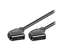 ShiverPeaks S/CONN maximum connectivity Video Scart Cable Scart mâle vers Scart mâle, câble de contrôle, 5,0m (96031)