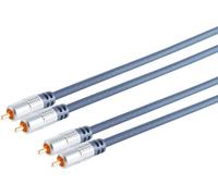shiverpeaks SP40110 Câble audio 10 m 2 x RCA bleu (40110-MHQ)