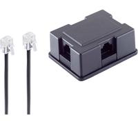 Shiverpeaks téléphone (analogique) Adaptateur [1x RJ45 femelle 8P4C - 6x RJ45 femelle 8P4C] 3 m noir