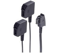 Shiverpeaks téléphone (analogique) Adaptateur [1x TAE F mâle - 2x TAE F
