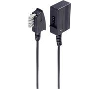 Shiverpeaks téléphone (analogique) Rallonge [1x TAE N mâle - 1x RJ11 femelle 6P4C] 15 m noir