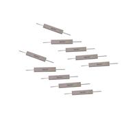 Shiwaki 10 Pièces 20W 10 Ohms 5% Résistance De Ciment Céramique, Blanc