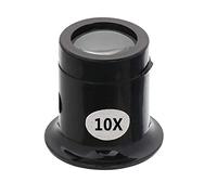 Shiwaki 10X Loupe d'horloger gravures à la loupe loupe pour Montre Bijoux Diamants, pièces de Monnaie, gravures grossissant
