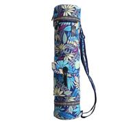 Shiwaki 28 Sac de Tapis de Yoga - Grand Sac à Bandoulière d'Exercice à Fermeture Éclair Complète, Entièrement Doublé à la Main Avec Sangle Réglable - Cadeau Feuille d'Érable