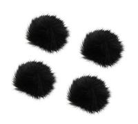 Shiwaki 4pcs Bonnette Anti-Vent Housse de Mic pour Microphones Compacts Anti-Bruit