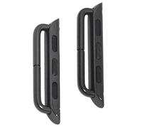 Shiwaki Adaptateur De Bracelets De Montre pour Apple Watch 4 Connecteur De Sangle 44mm - Noir
