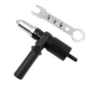 Shiwaki Adaptateur de Pistolet à Riveter électrique Connecteur de tête de Morceau Ensemble d'outils à Main Professionnels Adaptateur de Joint de perceuse