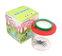 Shiwaki Boîtes à Insectes Visionneuse d'insectes Loupe à Insectes Conteneur Cage à Insectes Critters Pot à Insectes Rond pour Outil de Sortie en Plein air
