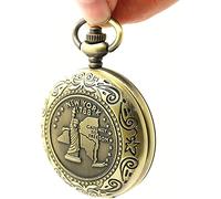 Shiwaki Boussole de poche en cuivre avec finition vieillie, pour randonnée, camping, moto, randonnée, activités de plein air