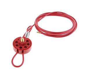 Shiwaki Câble De Consignation Réglable Loto Lockout étiquetage Sécurité électrique 2m