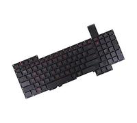 Shiwaki Clavier pour ASUS G751J G751JL G751JT Clavier Ordinateur Portable Ergonomique et Silencieux Luminaire