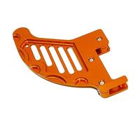 Shiwaki Motos Avant Arrière Disque de Frein Garde pour KTM SX SX-F EXC EXC-F XC XC-F XC-W XCF-W 125 150 200 250 300 350 400 450 530 - Orange
