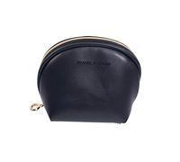 Shiwaki Petit Sac cosmétique, Pochette de Maquillage de Voyage, Pochette cosmétique imperméable Portable, Sac à Bijoux Multifonctionnel, Porte-Monnaie (Noir)