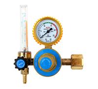 Shiwaki Réducteur de Pression d'argon Régulateur de Pression d'argon Économiseur de gaz Manomètre d'argon pour Tuyau de soudage à l'arc à l'argon CO2 MIG Tig Équipement de soudage à Filetage Femelle