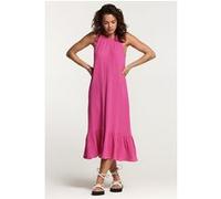 Shiwi Antibes Dress Mousseline Waffle Azalea Pink Taille: XL | Robes Outlet | Femme | Rose