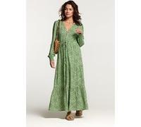 Shiwi Azores Dress Poolside Paisley Kelly Green Taille: XS | Robes Chemises Outlet | Femme | Vert