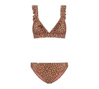 Shiwi Bikini 'BOBBY' jaune fluo / rose clair / rouge rouille / noir, Taille XL