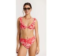 Shiwi Bobby Bikini Set Beach Day Red Hibiscus Beach Day Taille: 40 | Bikinis Outlet | Femme | Rouge